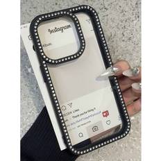 Bumpers Shein Bling Crystal Diamond Rhinestone Bumper Frame Case