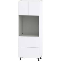 Kitchen Units Hugo&Borg Lasalle Single Or Double Oven Pantry Cabinet - Bright White