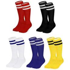 Shein Kids Breathable Striped Sports Socks - Multicolor