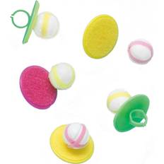 Accesorios de Foto, Sombreros de Fiesta y Bandas Unique Party Sticky Ball Game Ring Pack 5