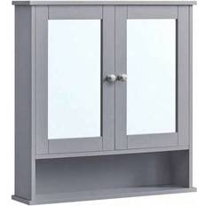 Lighting Bathroom Cabinets Shein Bathroom Cabinet With Mirror And 2 Mirrored Doors