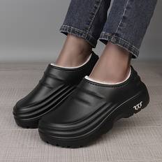 Women Clogs Temu High Quality Eva Clogs Comfortable Anti-slip - Black