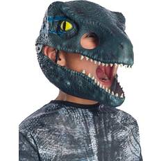 Voll abdeckende Masken Jurassic World Velociraptor Kindermaske Blau
