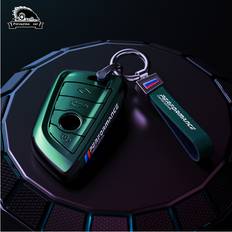 Green Key Cases Maxpower Car Key Case Cover Key Bag For BMW 2020-2022 G20 G30 X1 X3 X4 X5 - Green Black