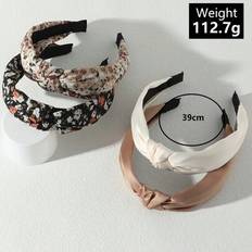 Shein Knotted Fabric Floral Headbands Set - Girls