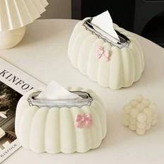 Bathroom Accessories Shein Pumpkin Shaped Tissue Box Holder