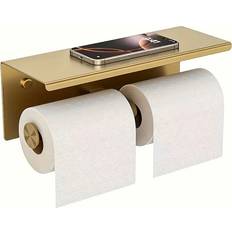 Bathroom Accessories Temu Heavy-duty Stainless Steel Toilet Paper Holder
