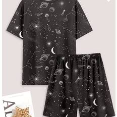 Temu Men' Print Pajama Set