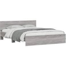 vidaXL 3207607 Bed Frame with Headboard 155x203cm