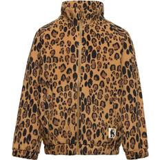 Mini Rodini Ytterkläder Barnkläder Mini Rodini Leopard Fleece Jacket - Beige (1000006013)