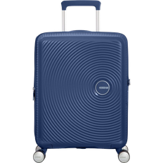 American Tourister Hårde Kabinekufferter American Tourister Soundbox Spinner Expandable 55cm - Midnight Navy