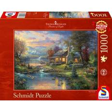 Schmidt Jigsaw Puzzles Schmidt Thomas Kinkade in the Natural Paradise 1000 Pieces