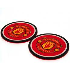 Manchester United FC Set Pack of 2 Coaster