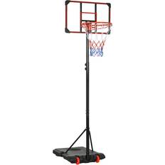 Sportnow Kids Adjustable Basketball Hoop and Stand with Wheels