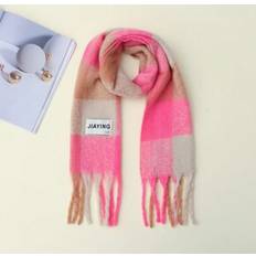 Shein Kids Colorful Fluffy Neck Warmer Scarf - Autumn/Winter