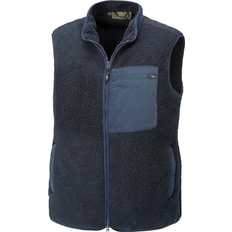 Pile vest mens vest Pinewood Men's Pile Vest - Dark Navy