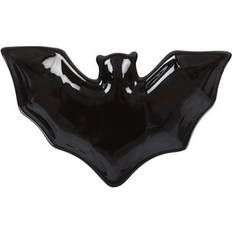 Sort Smykketræer Horror-Shop Fledermaus Schmuckschale 20cm - Schwarz