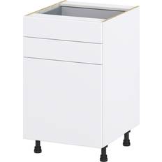Kitchen Units Hugo&Borg Lasalle 2-Drawers Base Fully Assembled Cabinet - Bright White