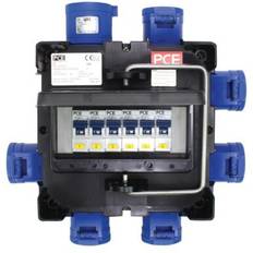 PCE IMST Distribution Box 32A 240V In 6 x 16A Out