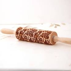 Fondant Rolling Pins Shein Flower Detail 1pc Fondant Rolling Pin