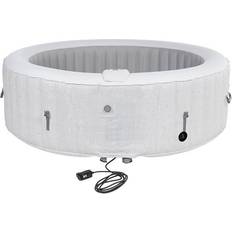 Home Deluxe Aufblasbarer Whirlpool Splash - Concrete