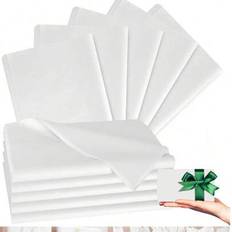 White Gift Wrapping Papers Shein 50pcs White Tissue Paper Bulk
