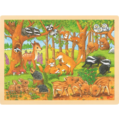 Goki Baby Animals in the Forest 48 Pieces