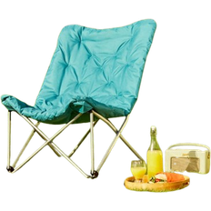 Elements Padded Camping Chair With Carry Bag - Peacock
