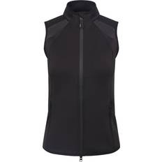 LeMieux Gayle Womens Lightweight Soft Shell Gilet - Black/Navy Blue