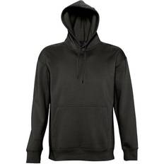 Sol's Slam Unisex Hooded Sweatshirt - Black