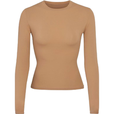SKIMS Fits Everybody Long Sleeve T-shirt - Sienna