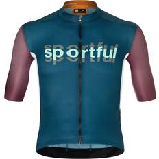 Supergiara Logo Cykeljersey Herrer - Blå