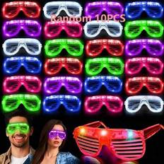 Photoprops Shein Light Up LED Sunglasses Glow In The Dark
