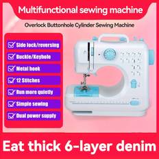 Sewing Machines Temu 12 Stitches Mini Electric Sewing Machine