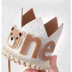 Party Hats Shein Bear Pattern Birthday Hat 8cm 9cm