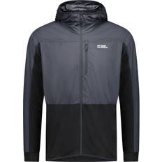 Mons Royale Diversion Merino Wind Jacket - Black/Blue