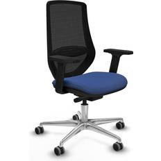 Aluminium Kontorsstolar Ergonomisk Marinblå D086G0W Kontorsstol