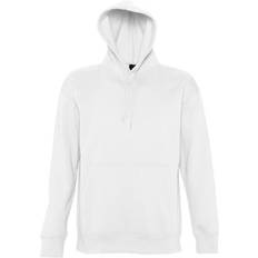 Sol's Slam Unisex Hooded Sweatshirt - White