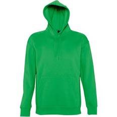 Sol's Slam Unisex Hooded Sweatshirt - Grey Melange