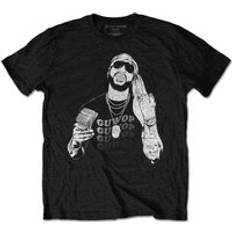 Gucci T-shirts Gucci Pinkies Up Cotton T-Shirt - Black