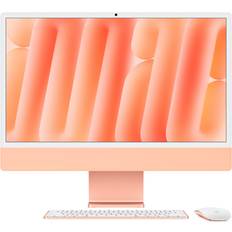 Apple iMac, 24-inch, M4 Chip, 10-core CPU, 10-core GPU, 32GB Unified Memory, 2TB SSD Storage Orange