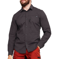 Gang & Vandring - Lilla Skjorter RevolutionRace Preparation Stretch Shirt Men - Obsidian