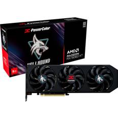 2.0 stk Grafikkort Powercolor Radeon RX 9060 XT Hellhound 1 x HDMI 2 x DP 8GB GDDR6