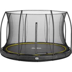 Trampoliner Salta Comfort Edition Ground Trampoline 396cm + Safety Net Grey