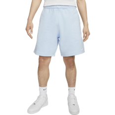 Nike Men's Solo Swoosh Fleece Shorts - Celestine Blue/White