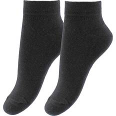 Fuzzies Ankle Socks 2-pack - Black (2100-999)
