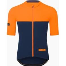 Le Col Tøj Le Col Sport Jersey - Navy/Saffron