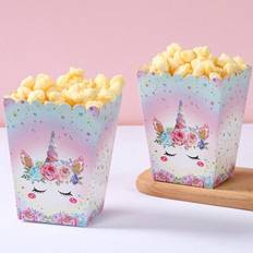 Shein 20pcs Pink Unicorn Food Box Cups