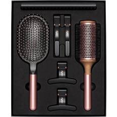 Rose Gold Hair Brushes Dyson Styling Gift Set
