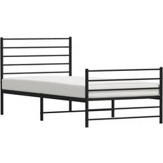 210 cm - 90 cm Sengerammer vidaXL Frame with headboard and footboard Sengeramme 90x200cm